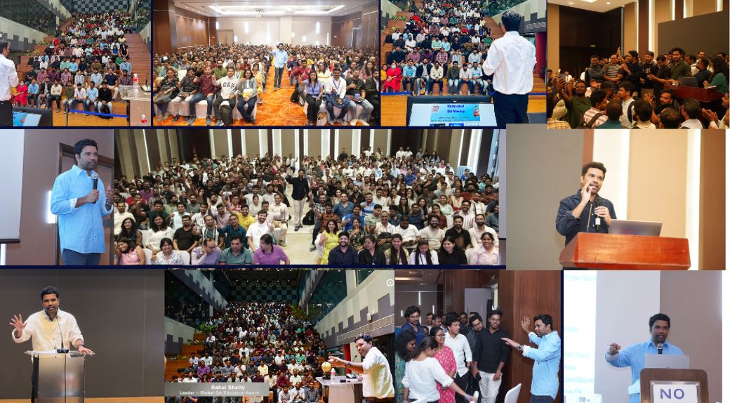 Collage of moments from QA Summit Hyderabad 2024